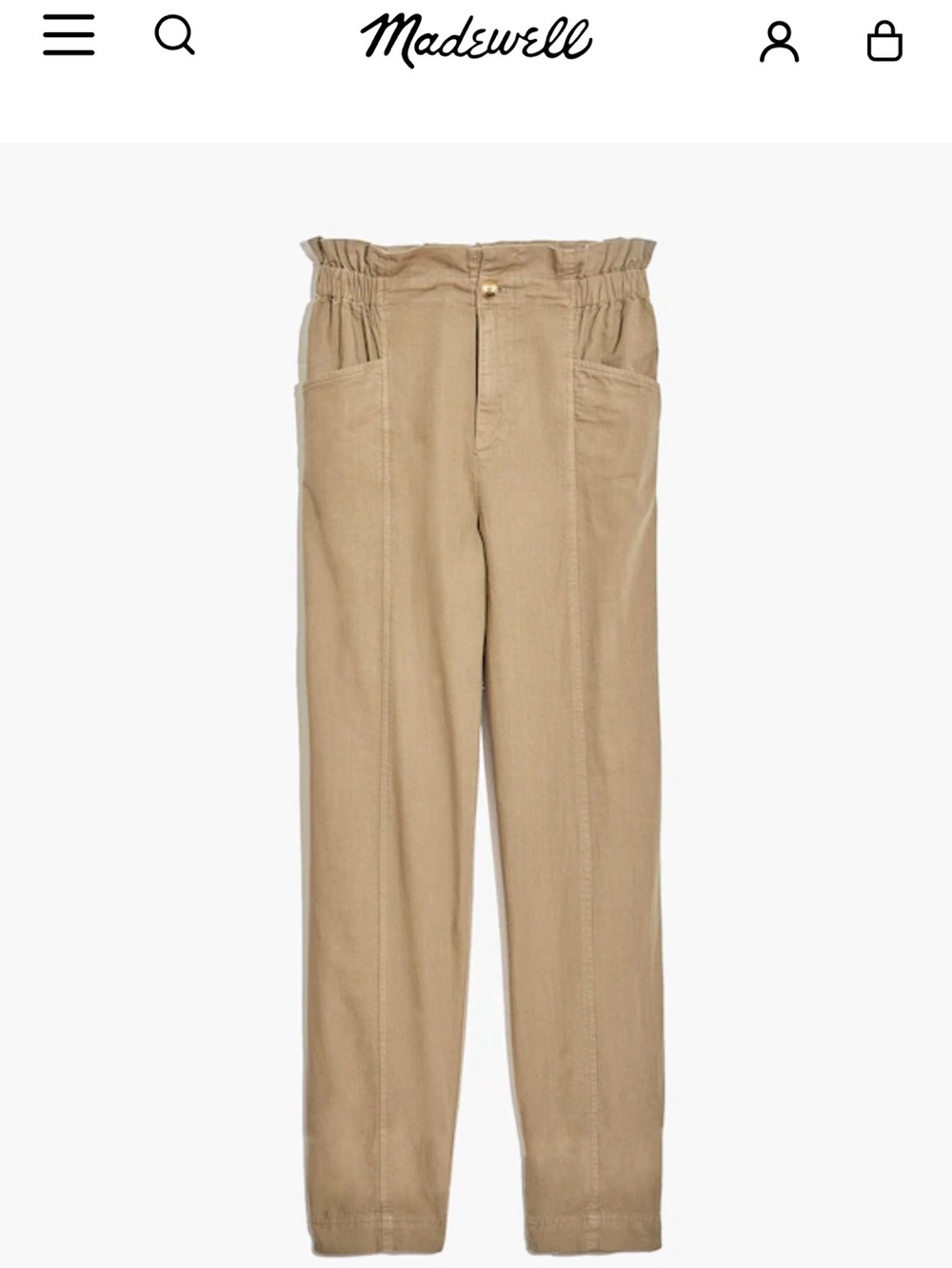 Madewell Linen Pants